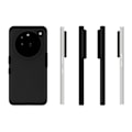 Miniatyrbild 2 av 5: För Nothing Phone (3a) Pro Skal Matt Finish Mjukt TPU Skyddsfodral Black