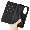 Miniatyrbillede 7 af 9: Wallet Stand Telefontaske til Motorola Edge 30 Pro - Sort Black