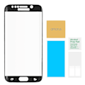 Miniatyrbillede 2 af 9: AMORUS Samsung Galaxy S6 Edge Härdat glas - Svart Transparent