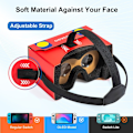 Miniatyrbilde 6 av 11: Kompatibel med Nintendo Switch LCD/OLED VR-briller Virtual Reality-briller Red