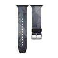 Pikkukuva 5 / 5: Silicone Watchband for Apple Watch 4 40mm, Series 3 / 2 / 1 38mm - Grey Triangle Multicolor