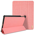 Pikkukuva 2 / 5: DUX DUCIS Samsung Galaxy Tab A 10,1 (2019) kolminkertainen telinekotelo Pink
