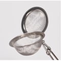 Miniatyrbillede 5 af 5: Stainless Steel Snap Mesh Tea Ball Infuser Filter Silver