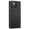 Miniatyrbillede 5 af 11: CASEME Retro tegnebog taske til iPhone 14 - sort Black