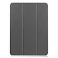 Miniatyrbillede 9 af 9: Til iPad Air 13 (2024) Etui Tre-fold Stativ Tablet Cover - Grå Grey