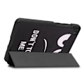 Miniatyrbild 4 av 8: Tri-fold Fodral till Lenovo Tab M7 (1 Gen) - Don't Touch Me Svart