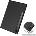 Pikkukuva 4 / 6: Kolmen taittotelineen älykotelo Samsung Galaxy Tab S10+ (S10 Plus) -puhelimelle Black