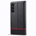Miniatyrbillede 2 af 5: LC.IMEEKE Pung Taske til Samsung Galaxy S24+ - Sort Black