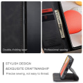 Pikkukuva 6 / 6: CASEME Retro lompakkokotelo Samsung Galaxy S21 Ultra Black Black