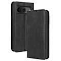 Miniatyrbillede 1 af 7: Wallet Stand Flip-telefonetui til Google Pixel 8 - Sort Black