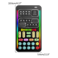Miniatyrbilde 5 av 5: Stemmeforandrer Lydkort Bluetooth Lydkort Direktesending Black