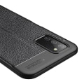 Miniatyrbilde 5 av 5: Samsung Galaxy A03s TPU Deksel Litchi Texture - Svart Black