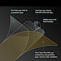 Pikkukuva 5 / 5: Samsung Galaxy S10 Plus HAT PRINCE Full Size Screen Protector Transparent