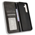 Miniatyrbillede 3 af 7: Wallet Stand Flip-telefonetui til Samsung Galaxy S24 Plus - Sort Black