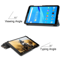 Pikkukuva 7 / 8: Pattern  Tri-fold Stand Cover Lenovo Tab M7 - Graffiti Multicolor