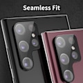 Miniatyrbild 4 av 7: 2-Pack ENKAY Kamera Lins Skydd till Samsung Galaxy S24 Ultra Transparent