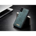 Pikkukuva 6 / 11: ASEME Detachable 2-in-1 Multi-slot Wallet Split Leather Case for iPhone X Blue