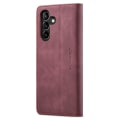 Pikkukuva 3 / 7: CASEME Retro Lompakkokotelo Samsung Galaxy A54 - Viininpunainen Red