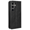 Pikkukuva 7 / 7: Lompakkoteline Käännettävä puhelinkotelo Samsung Galaxy S24 Ultra- musta Black