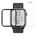 Miniatyrbillede 2 af 5: 2PCS HAT PRINCE for Apple Watch Series 4 44mm Full Coverage Transparent