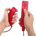 Miniatyrbilde 3 av 6: Kompatibel med Wii-kontroller Set Motion Plus, Bulk Red Red