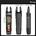 Miniatyrbilde 6 av 11: U-formet digital multimeter DC/AC spenningsstrømmotstandskondensatortester Black