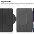Pikkukuva 7 / 11: Lenovo Tab P11 Pro Gen 2 kolminkertainen jalustan tablettikotelo - musta Black