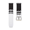 Pikkukuva 2 / 5: Silicone Watchband for Apple Watch 4 40mm, Series 3 / 2 / 1 38mm - Twill Multicolor