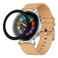 Miniatyrbillede 4 af 8: Huawei Watch GT2 42mm HAT PRINCE 3D PC Edge + PMMA hærdet glas Transparent