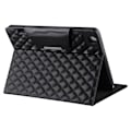 Miniatyrbillede 5 af 11: Til iPad 10.2 (2021)/(2020)/(2019) Broderigitter Tabletcover Black