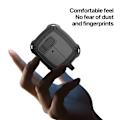 Pikkukuva 5 / 11: DUX DUCIS Samsung Galaxy Buds3 Pro Buds3 -kotelolle koukulla - musta Black