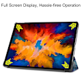 Miniatyrbild 3 av 8: Tri-fold Fodral till Lenovo Tab P11 Pro TB-J706F - Starry Sky multifärg