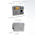 Miniatyrbild 10 av 11: Emergency AM FM-radio Bluetooth spelare Handvevgenerator PowerBank Svart