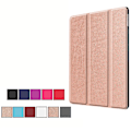 Pikkukuva 5 / 9: Apple iPad 10.2 2021/2020/2019 Kolminkertainen jalusta tablettikotelo - ruusukulta Pink gold