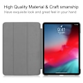 Miniatyrbillede 5 af 5: Smart etui i læder med trefoldet stativ til iPad Pro 11" (2018) - Galaxy Pattern Multicolor