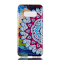 Miniatyrbild 1 av 5: MTK Samsung Galaxy S10e TPU - Colorized Mandala Pattern Svart