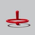 Miniatyrbild 2 av 7: 2-pack Fidget Toy Spin Roterande Gyro Dekompression Slumpad Färg multifärg