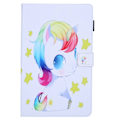 Pikkukuva 4 / 8: Samsung Galaxy Tab A9 Flip Stand Case PU Leather Pattern Tablet Cover Multicolor