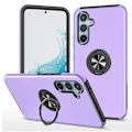 Miniatyrbillede 1 af 7: Til Samsung Galaxy A26 5G Hybrid Cover med Roterbar Ringholder Purple