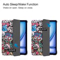 Miniatyrbilde 2 av 8: Etui for iPad Air 11 (2024) - Tri-fold Stativ Tablettdeksel - Graffiti Multicolor