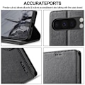 Miniatyrbild 6 av 9: LC.IMEEKE För Google Pixel 9 Pro XL Fodral Flipfodral - Svart Svart