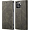 Pikkukuva 1 / 8: AUTSPACE A01 Retro Wallet Case for iPhone 13 Pro - Coffee Brown