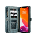Pikkukuva 9 / 11: CASEME iPhone 12 Pro Max Retro plånboksfodral - Blå Blue