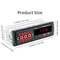 Pikkukuva 6 / 7: Auto Bluetooth MP3-soitin Autostereo TF Card U-Disk FM-radio Black