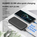 Miniatyrbillede 5 af 8: 15W trådløs oplader 10000mAh Power Bank PD 20W QC 22.5W bærbar White