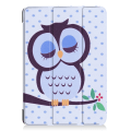 Miniatyrbilde 6 av 9: iPad 9.7" (2017/2018) Trifoldbart deksel med smal passform - Napping Owl Multicolor