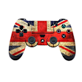 Pikkukuva 1 / 2: Sticker Controller for Playstation 4 / PS4 - UK Multicolor