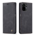 Miniatyrbild 1 av 10: CASEME Plånboksfodral Xiaomi Redmi Note 10 4G / Note 10S - Svart Svart