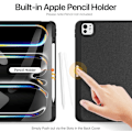 Miniatyrbild 2 av 11: DUX DUCIS Domo iPad Pro 13 (2024) fodral Tri-Fold - Svart Svart