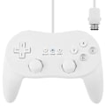Miniatyrbilde 1 av 9: Gamepad kompatibel med Nintendo Wii, Wii U Controller 1.1m kabel - hvit White